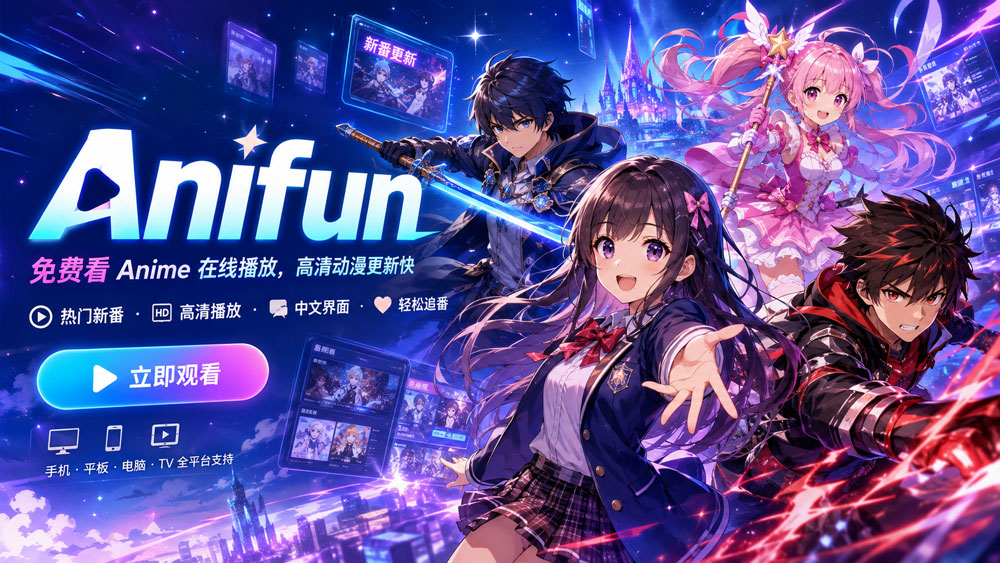 Anifun Anime 高清动漫在线观看